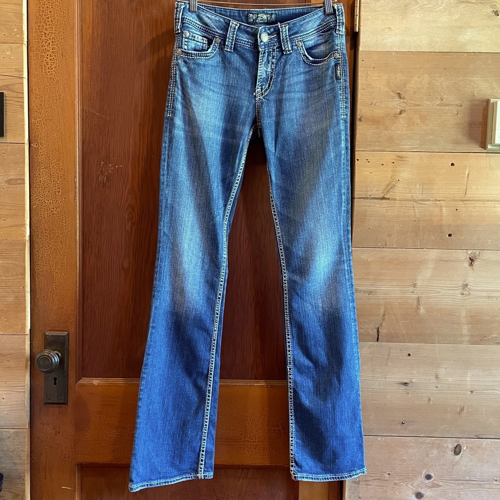 Silver Jeans Suki Surplus Western Glove Works Sz W27/L34